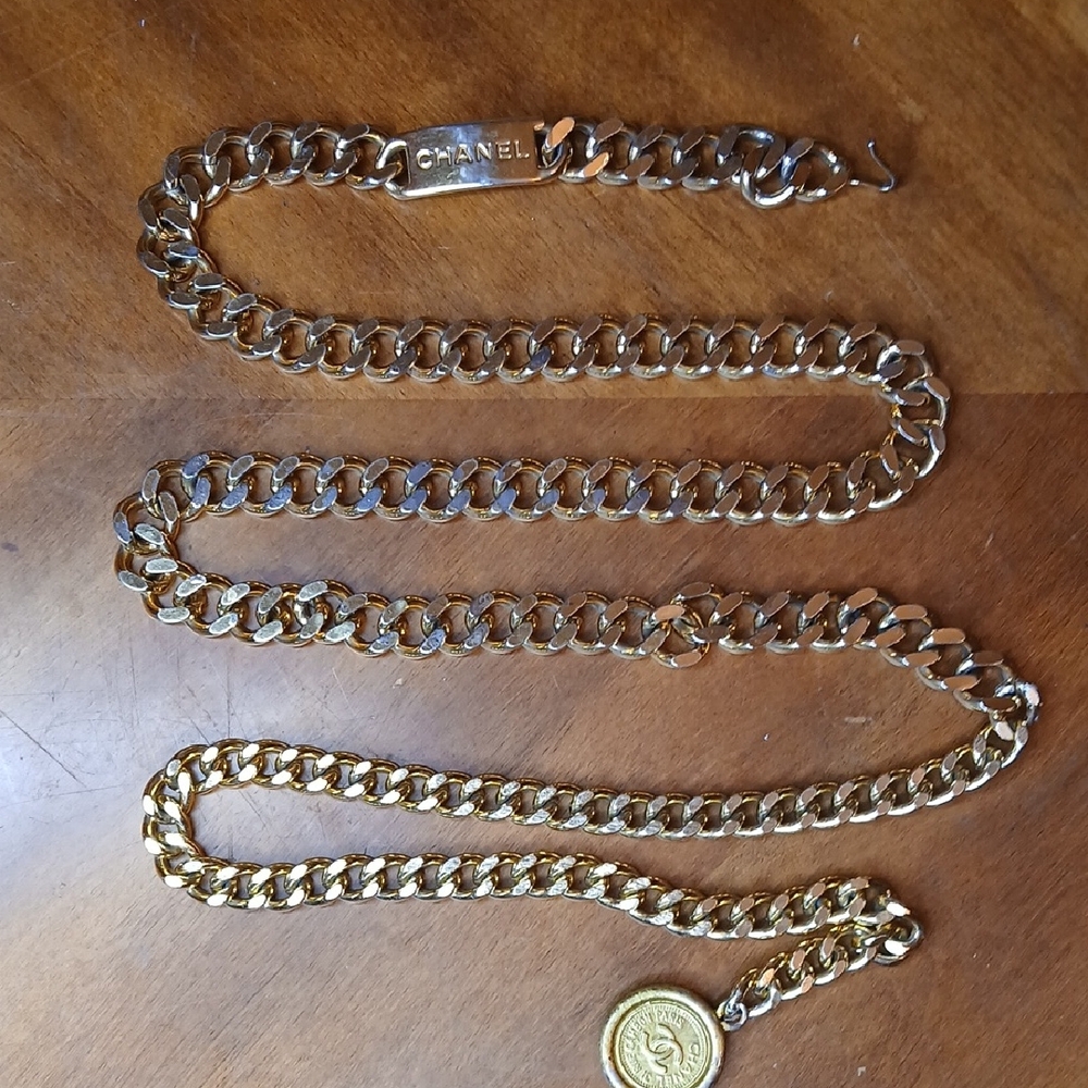 CHANEL Gold Chain Women's BELT (LISTING 2 of 2)